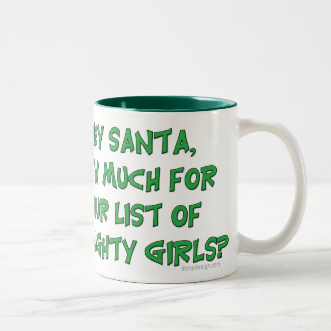 Canecas impertinentes da lista do papai noel (Direita)