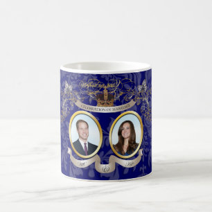 Canecas Memorbilia do casamento de Will+Kate