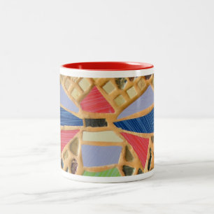 canecas mosaicas de café