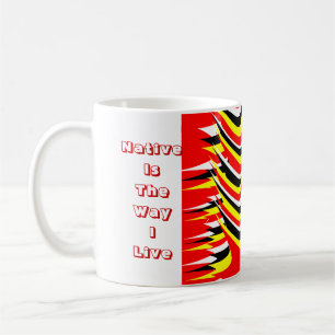 canecas nativas de café da américa