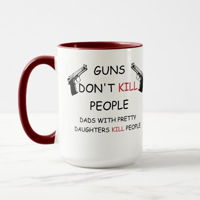 Canecas para Pais com Filhas Lindas (Esquerda)