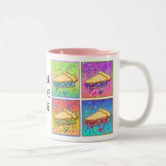 Canecas - parte do pop art da torta