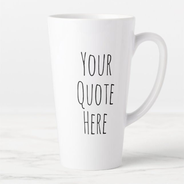 Canecas Personalizadas | Adicione Seu Próprio Text (Direita)