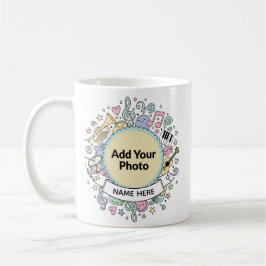 Canecas Personalizadas Com Foto E Nome De Doodles 