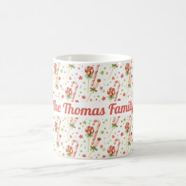 Canecas Personalizadas com Padrão de Doces de Nata