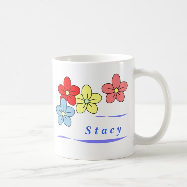 Canecas personalizadas da flor (Direita)