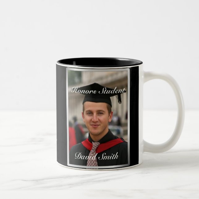 Canecas personalizadas da foto da graduação (Direita)