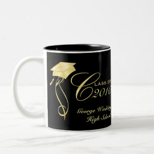Canecas personalizadas da foto da graduação