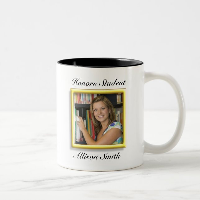 Canecas personalizadas da foto da graduação (Direita)