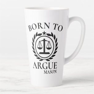 Canecas Personalizadas de Advogado Nascido para Ar