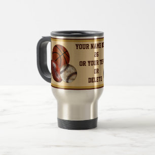 Canecas Personalizadas de Esportes de Viagem Mais