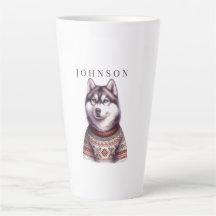 Canecas Personalizadas de Férias, Husky Siberiano