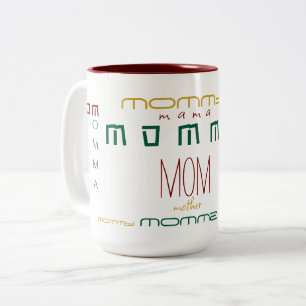 Canecas Personalizadas de Natal com Nome Repetido