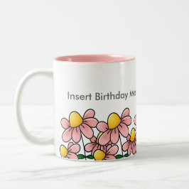 Canecas personalizadas do aniversário