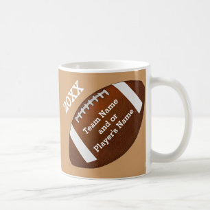 Canecas PERSONALIZADAS do futebol dos presentes da