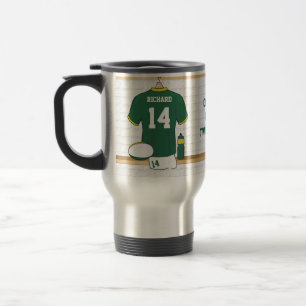 Canecas personalizadas originais do fã do rugby
