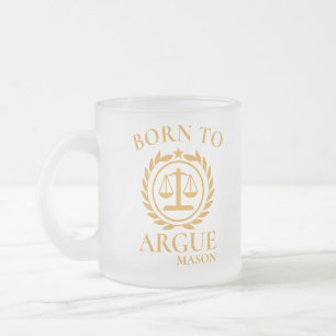 Canecas Personalizadas para Advogados Nascidos par