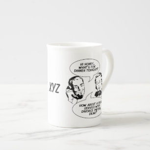 Canecas RETROS do costume da HISTÓRIA EM