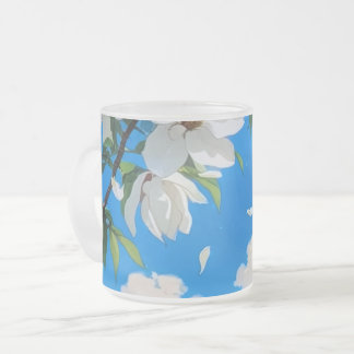 Canecas — Série Floral Canecas Magnólia Branca