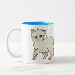 Canecas Siamese do ponto da chama