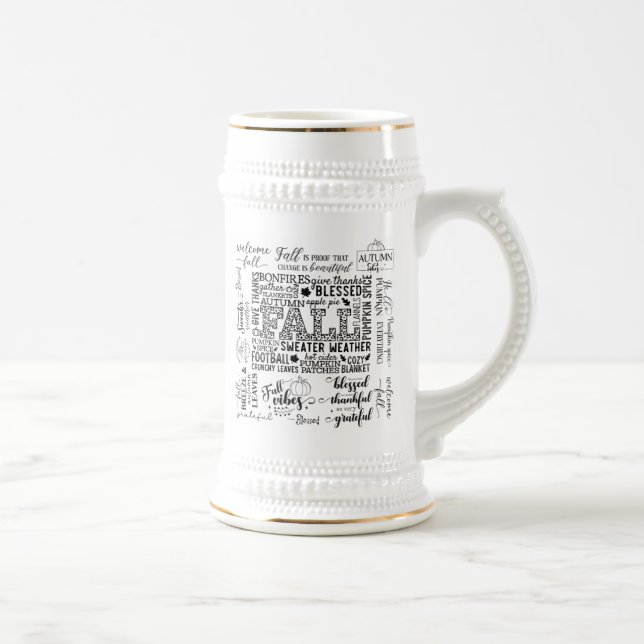 Canecas & Stein de Vibrações de Outono (Direita)