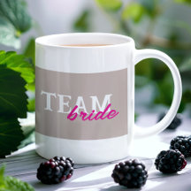 Canecas Team Bride para Despedida de Solteira – Fo