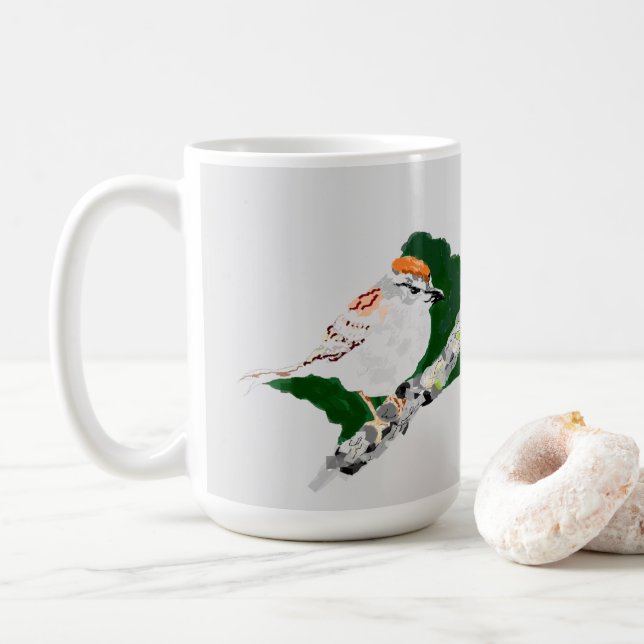 Canecas : Um Pardal (Com Donut)