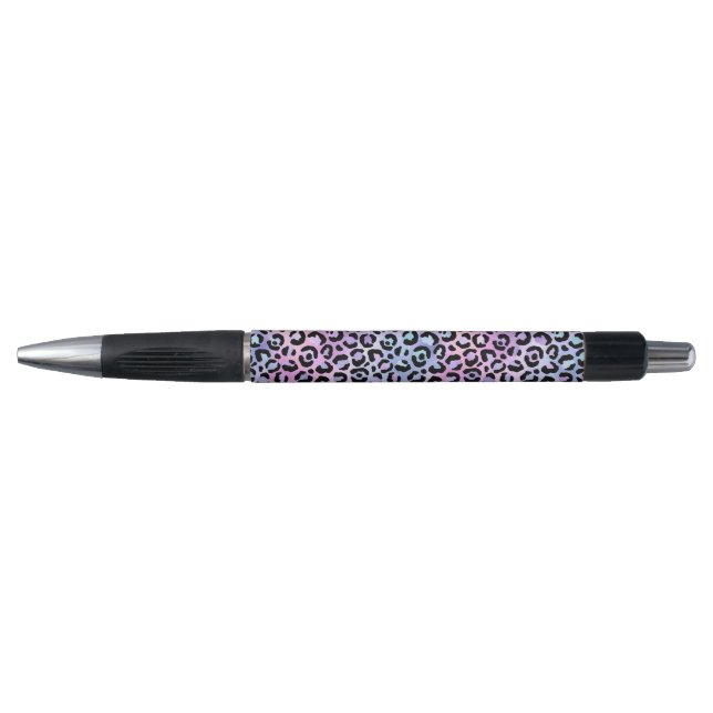 Caneta A Série Leopardo Iridescente Design 4 (Frente)