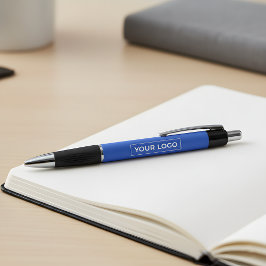 Caneta Add Logo Promotional Marketing Royal Blue