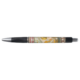 Caneta Anúncio Vintage Whitman's de Alphonse Mucha
