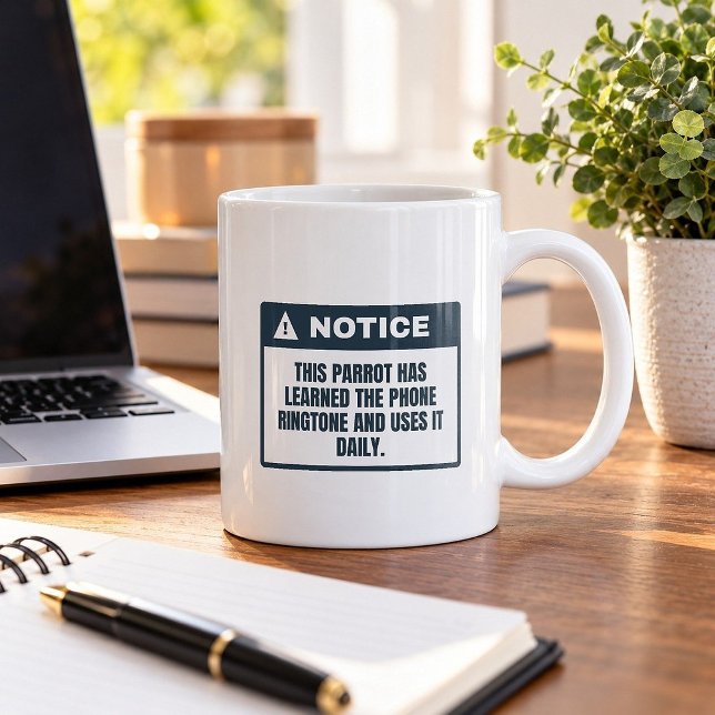 Caneta Aprendeu O Tom De Chamada Caneca De Café En (Criador carregado)
