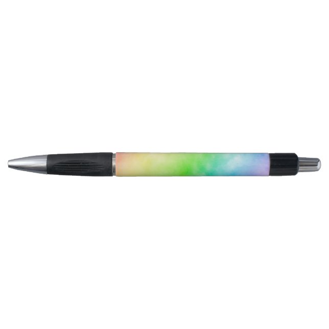 Caneta Aquarela arco-íris cor clara capri legging pescoço (Frente)