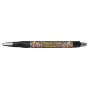 Caneta Aquarelas de Outono Personalizadas