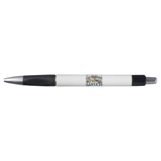 Caneta Arquitetura de Adobe Santa Fe Novo México Sudoeste (Frente)