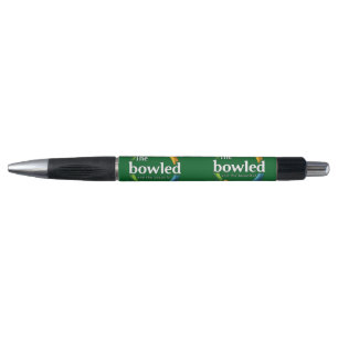 Caneta "Art in Motion: Circular Lawn Bowls Logo Bolsa,