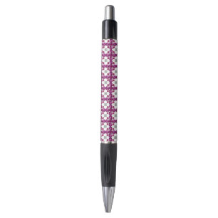 Caneta Arte em Diamante Turmalina Rosa, Rosa