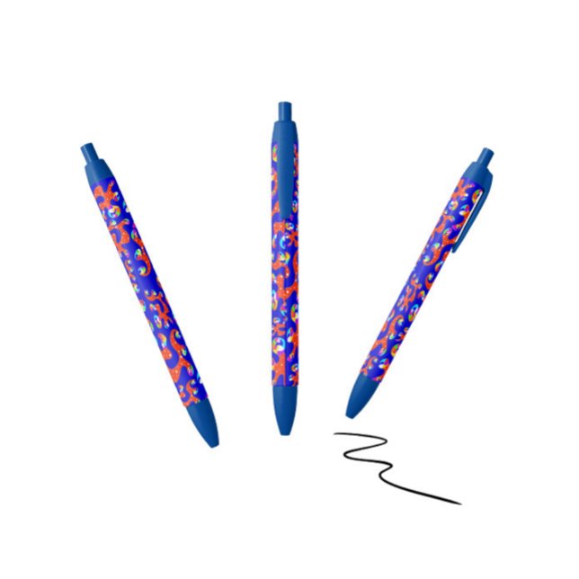 Caneta Azul Abstratado (Criador carregado)