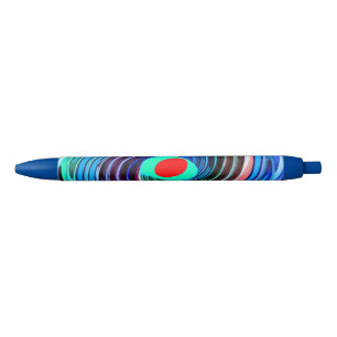 Caneta Azul Arte Red hot spot