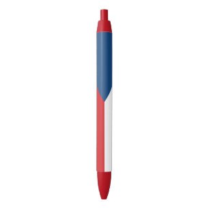 Caneta Azul Bandeira da República Tcheca