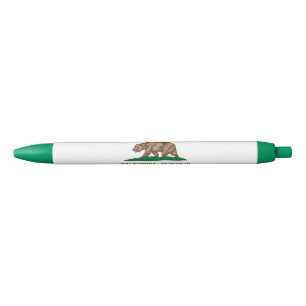 Caneta Azul Bandeira do Estado da República da Califórnia