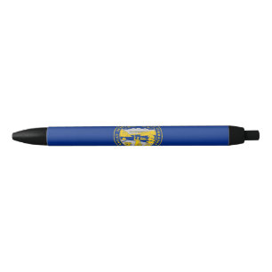 Caneta Azul Bandeira do Estado de Nebraska