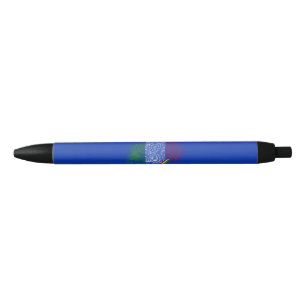 Caneta Azul bandeira italiana