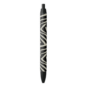 Caneta Azul Frangos De Creme E De Zebra Negra,