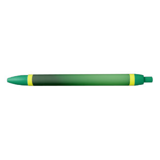 Caneta Azul Green on Yellow