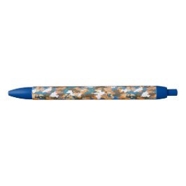 Caneta Azul High-contrast Urban Digital Camouflage Pattern 