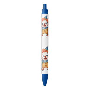 Caneta Azul Humor de Circo de Palhaço