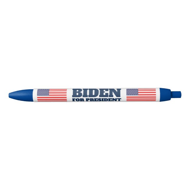 Caneta Azul Joe Biden para presidente 2024 democrata eleitoral (Frente)