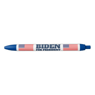 Caneta Azul Joe Biden para presidente democrata das eleições