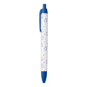 Caneta Azul KiniArt Westie Crayon Cuties