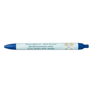 Caneta Azul Neve Shoveling Business